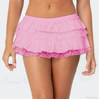 Flowy Ruffle Tiered Bloomer Skirt image 9