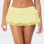 Flowy Ruffle Tiered Bloomer Skirt image 11