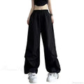 Fluorescent Drawstring Wide Leg Cargo Pant image 7