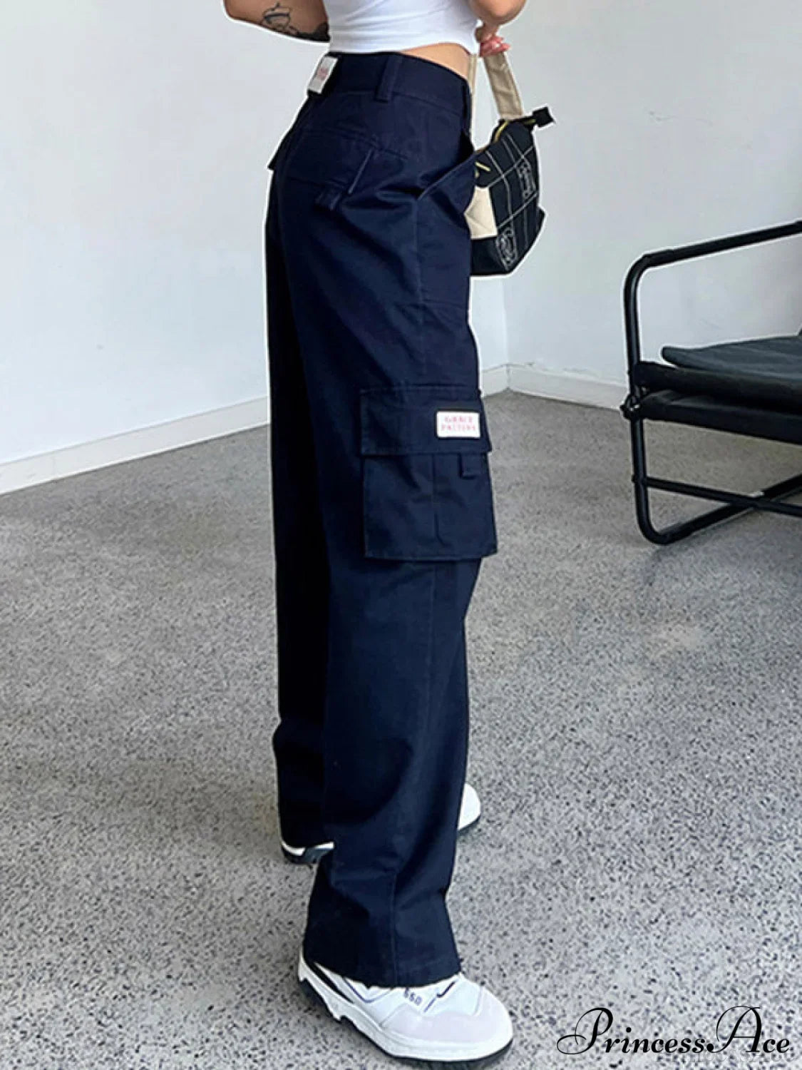 Fold Over Buckle Trendy Belt Denim Jean image 6