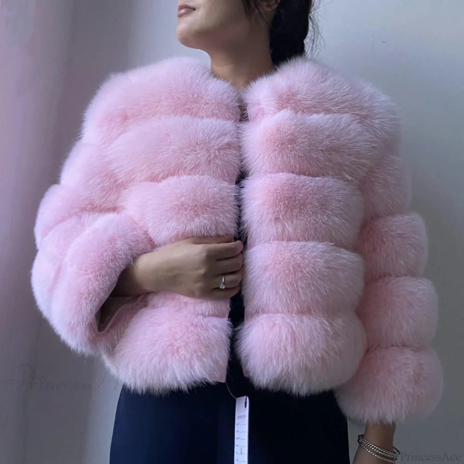 Fox Fur Winter Cold Weather Coat image 15