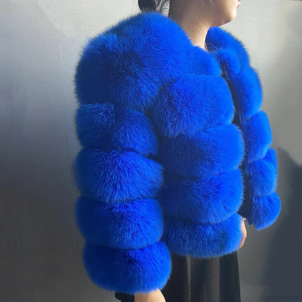 Fox Fur Winter Cold Weather Coat image 10