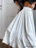 French High Waist Charming A-Line Skirt Skirt image 4