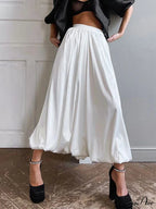 French High Waist Charming A-Line Skirt Skirt image 2