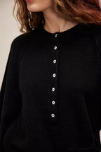 French Vintage Loose Long-Sleeve Knit Top image 16