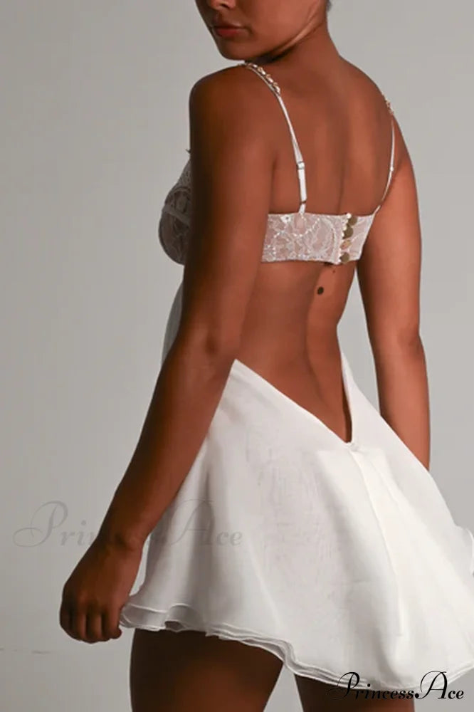 Frenchie Elegant Mini Dress image 5