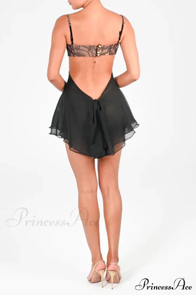 Frenchie Elegant Mini Dress image 11
