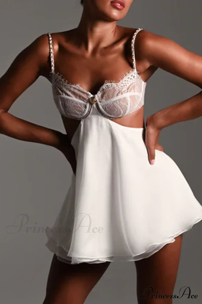 Frenchie Elegant Mini Dress image 3