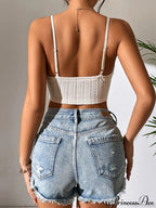 Fringe Trim Cami Top image 5