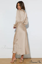 From The Source Charming High Neck Bridal Dress image 18