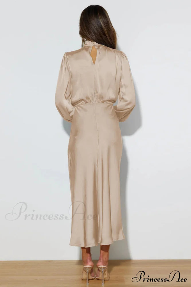 From The Source Charming High Neck Bridal Dress image 19