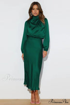 From The Source Charming High Neck Bridal Dress image 4