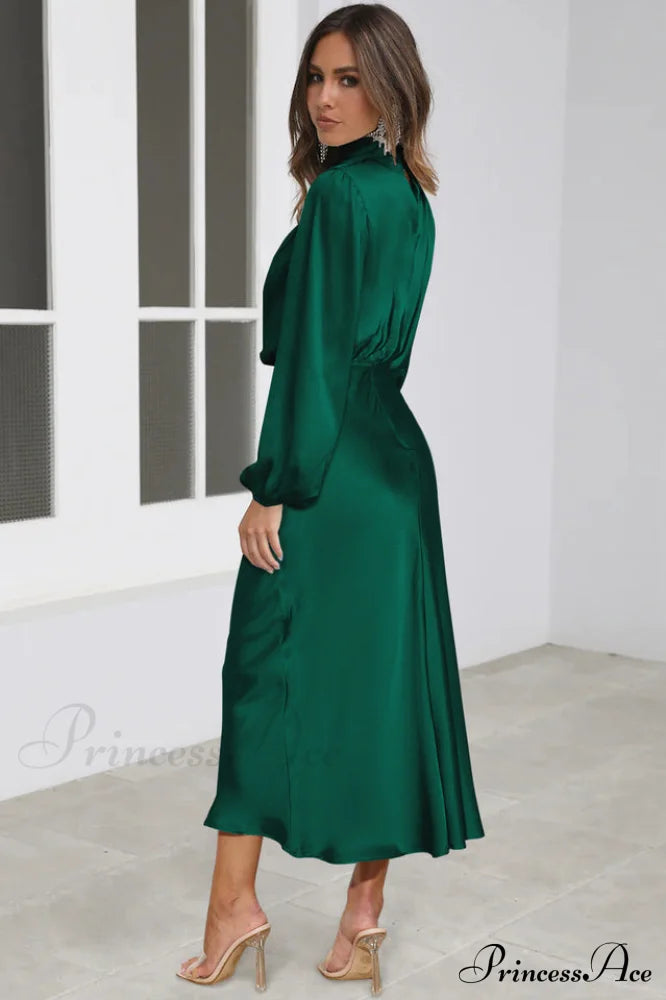 From The Source Charming High Neck Bridal Dress image 2