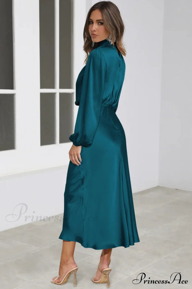 From The Source Charming High Neck Bridal Dress image 10