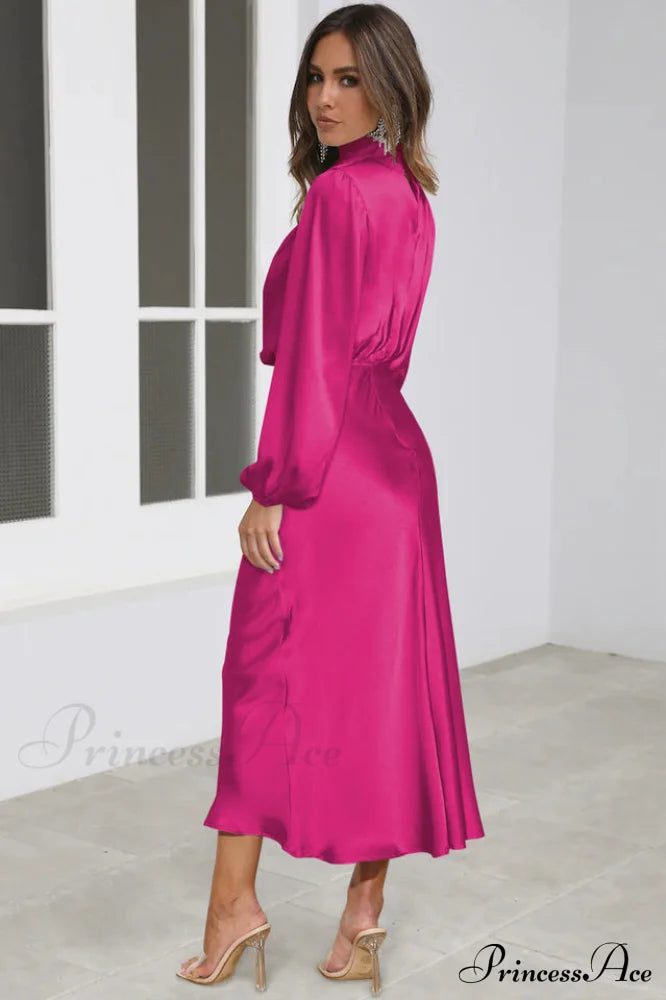 From The Source Charming High Neck Bridal Dress image 16