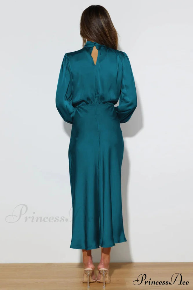 From The Source Charming High Neck Bridal Dress image 8
