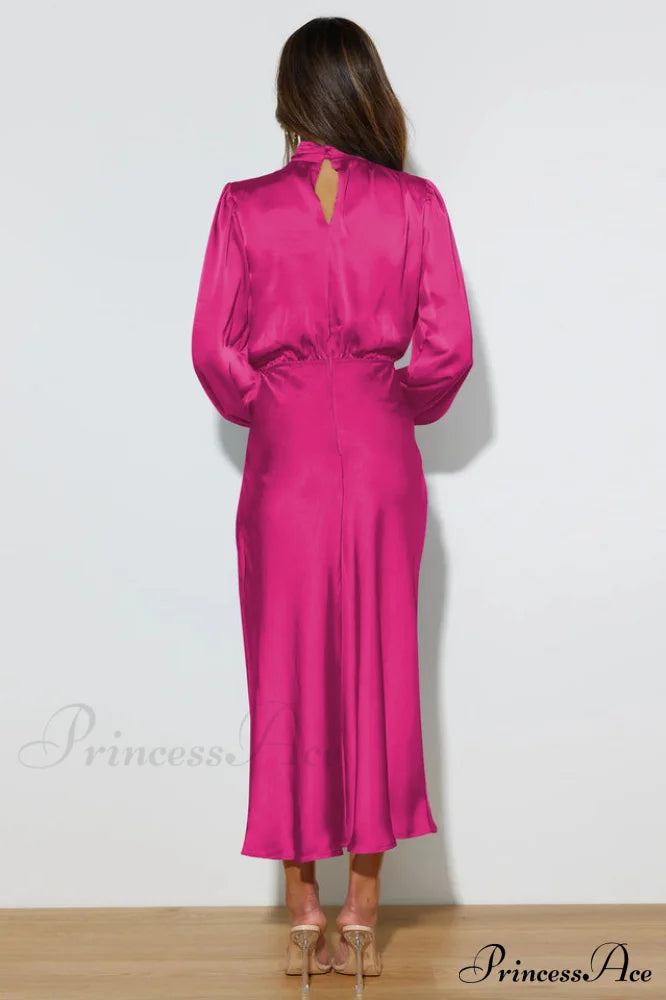 From The Source Charming High Neck Bridal Dress image 14