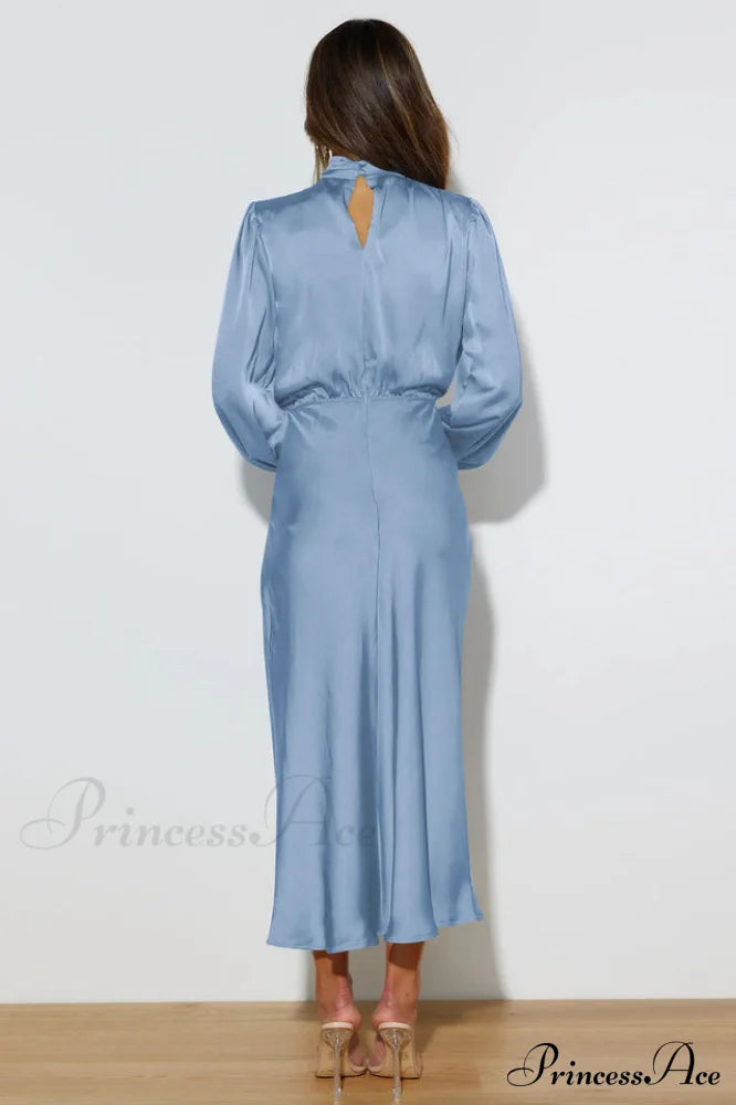 From The Source Charming High Neck Bridal Dress image 26