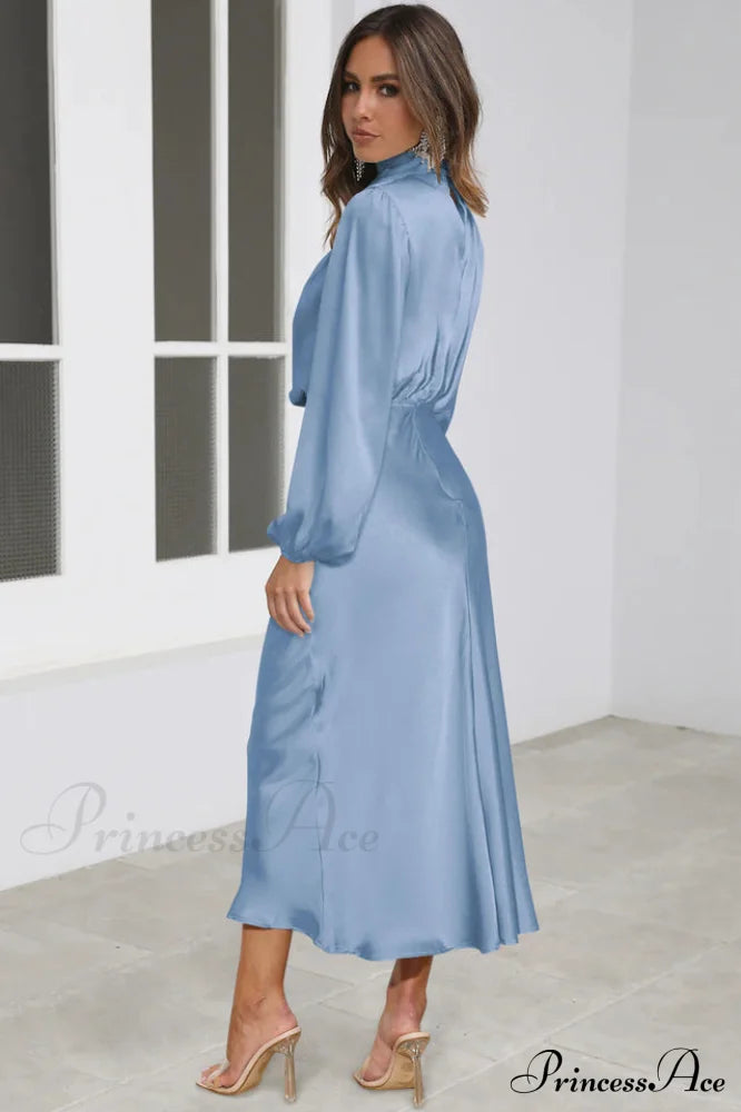 From The Source Charming High Neck Bridal Dress image 23