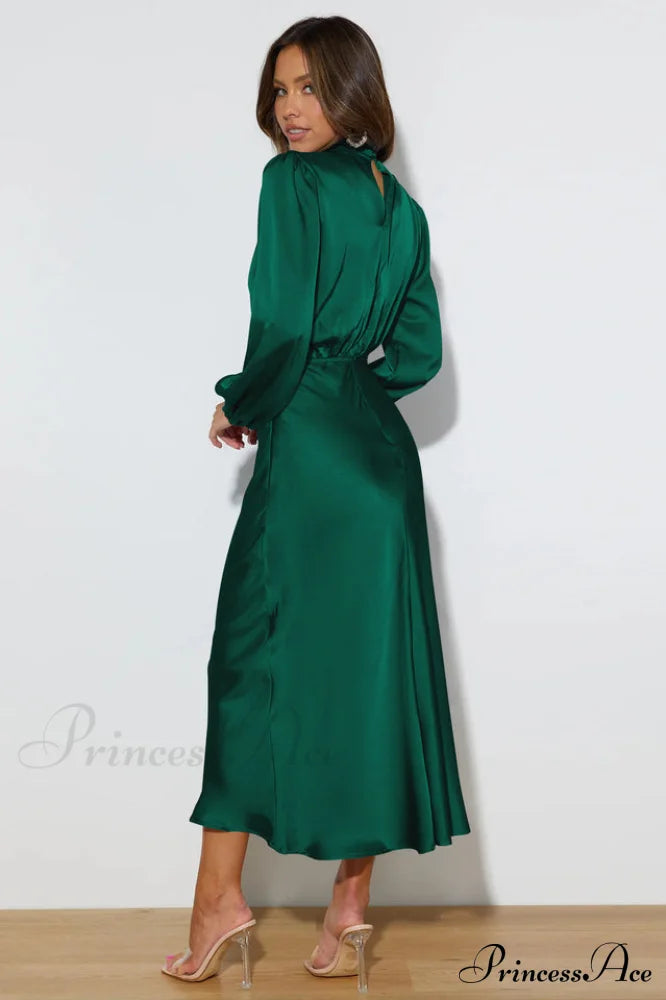 From The Source Charming High Neck Bridal Dress image 5