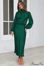 From The Source Charming High Neck Bridal Dress image 1