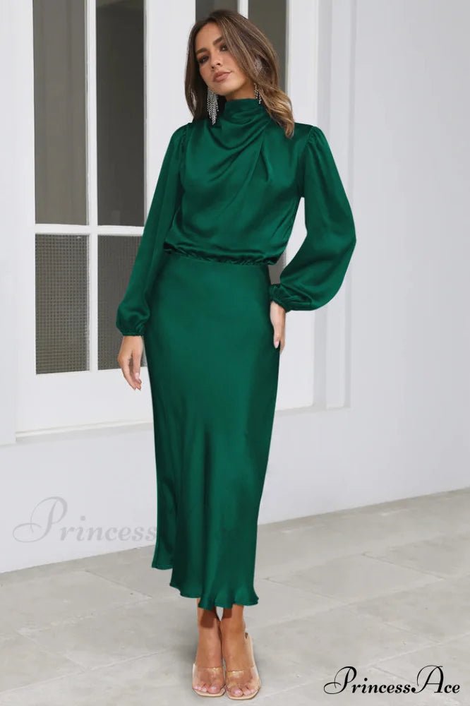 From The Source Charming High Neck Bridal Dress image 1
