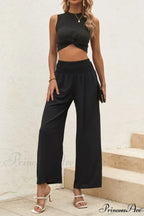 Front and Pants Tank Twist Set image 3