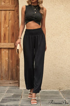 Front and Pants Tank Twist Set image 1