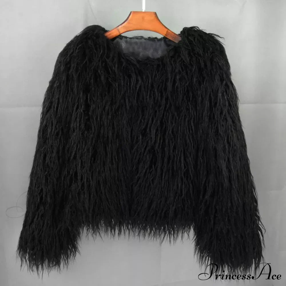 Fur Elegant Fringe Coat image 9