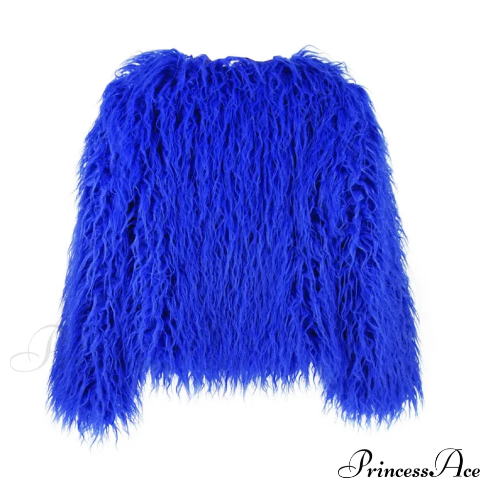 Fur Elegant Fringe Coat image 8