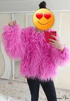 Fur Elegant Fringe Coat image 18