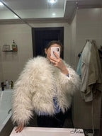 Fur Elegant Fringe Coat image 21