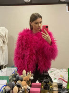Fur Elegant Fringe Coat image 27
