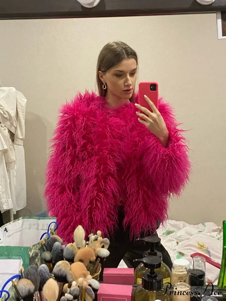 Fur Elegant Fringe Coat image 27
