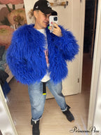 Fur Elegant Fringe Coat image 24