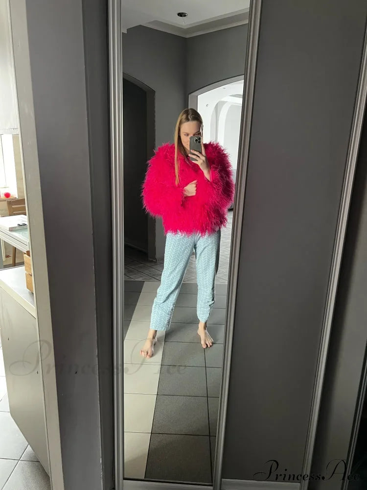 Fur Elegant Fringe Coat image 26