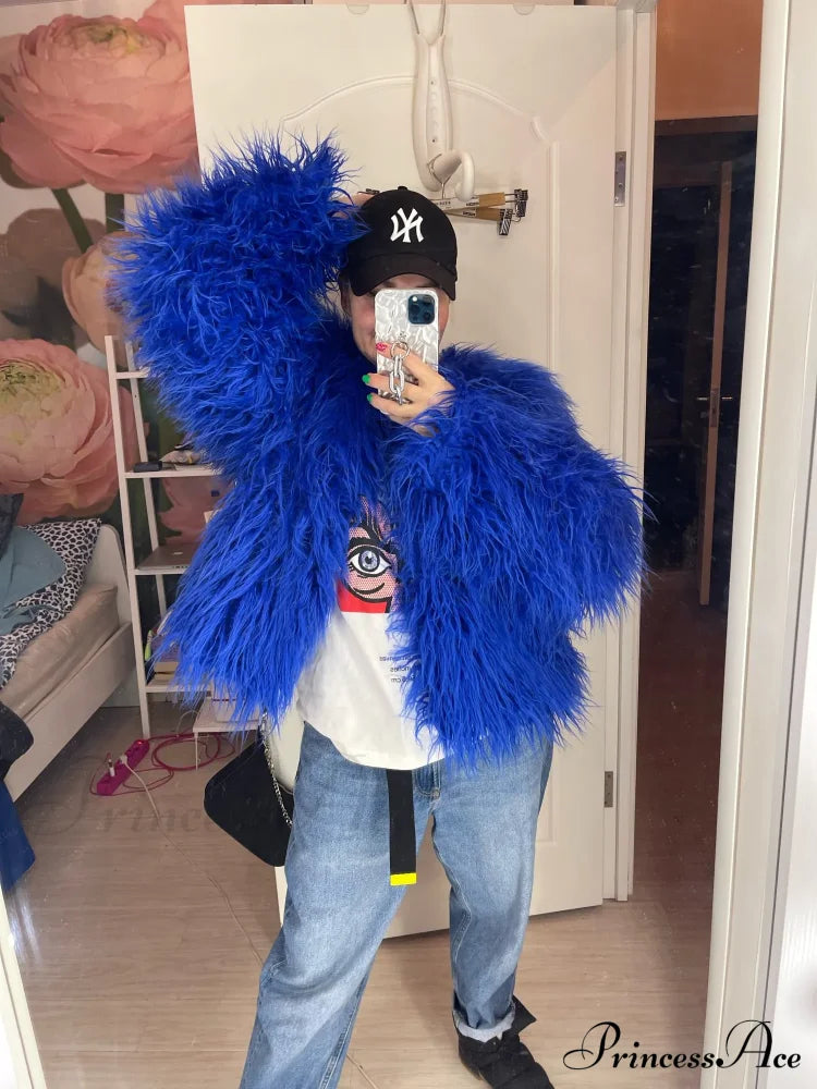Fur Elegant Fringe Coat image 23