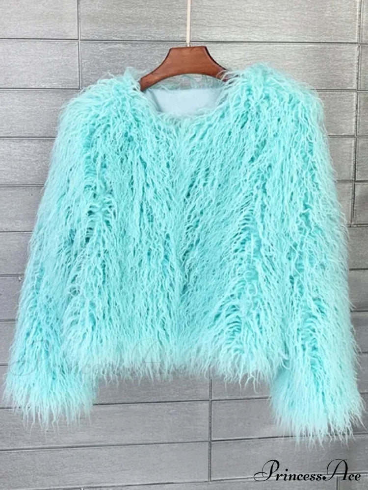 Fur Elegant Fringe Coat image 15