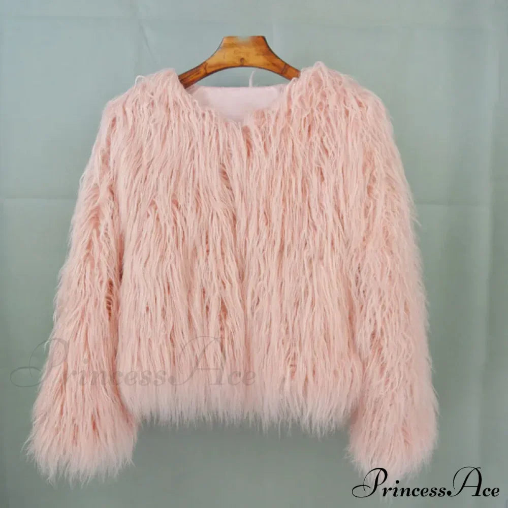 Fur Elegant Fringe Coat image 11