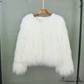 Fur Elegant Fringe Coat image 6