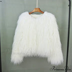 Fur Elegant Fringe Coat image 6