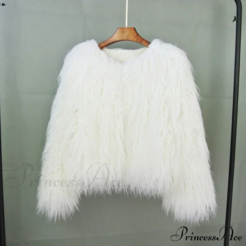 Fur Elegant Fringe Coat image 6