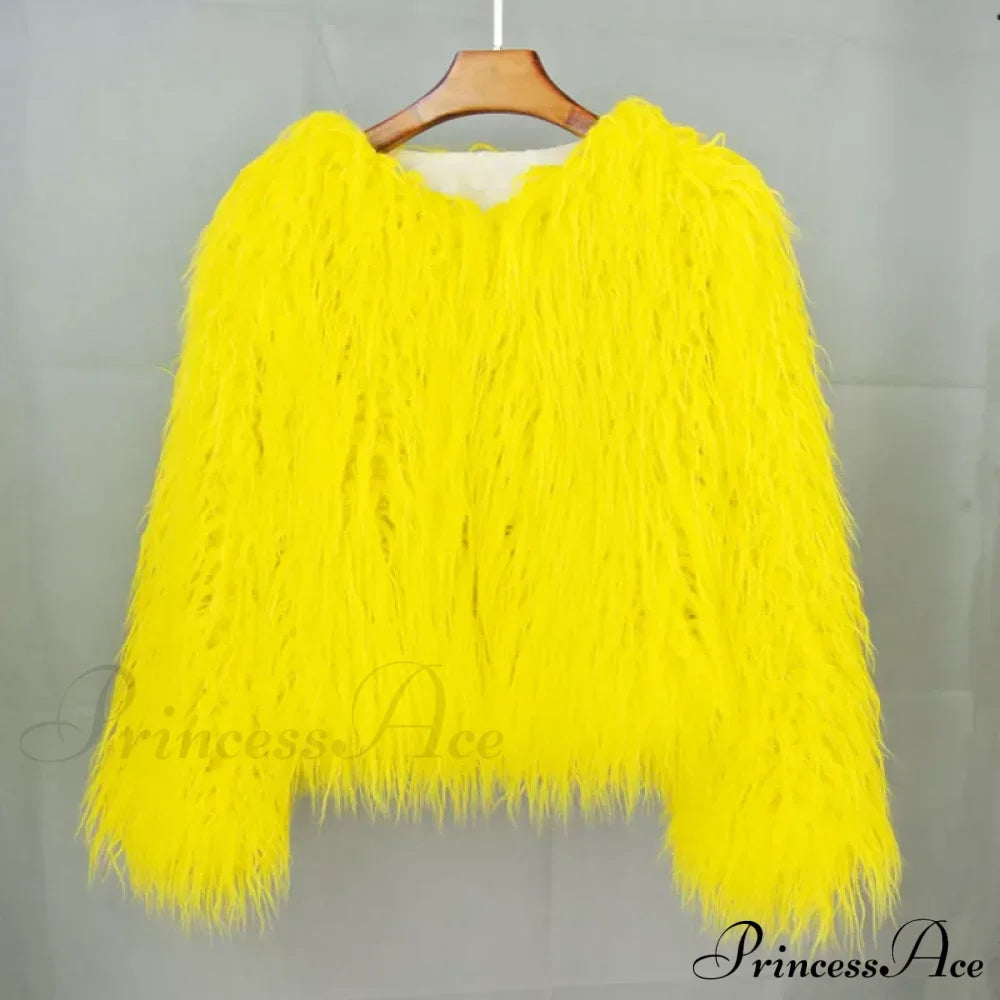 Fur Elegant Fringe Coat image 4