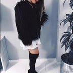 Fuzzy Thick Warm Fluffy Coat image 4