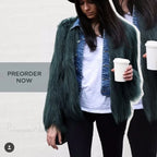 Fuzzy Thick Warm Fluffy Coat image 2