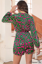 Gabrielle Stripe Stylish Sequin Playsuit image 10