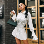 GABY Elegant SHIRT DRESS image 5