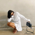 GABY Elegant SHIRT DRESS image 3