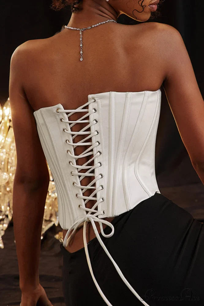 Genevieve Vintage Stylish Cream Strappy Bra image 9