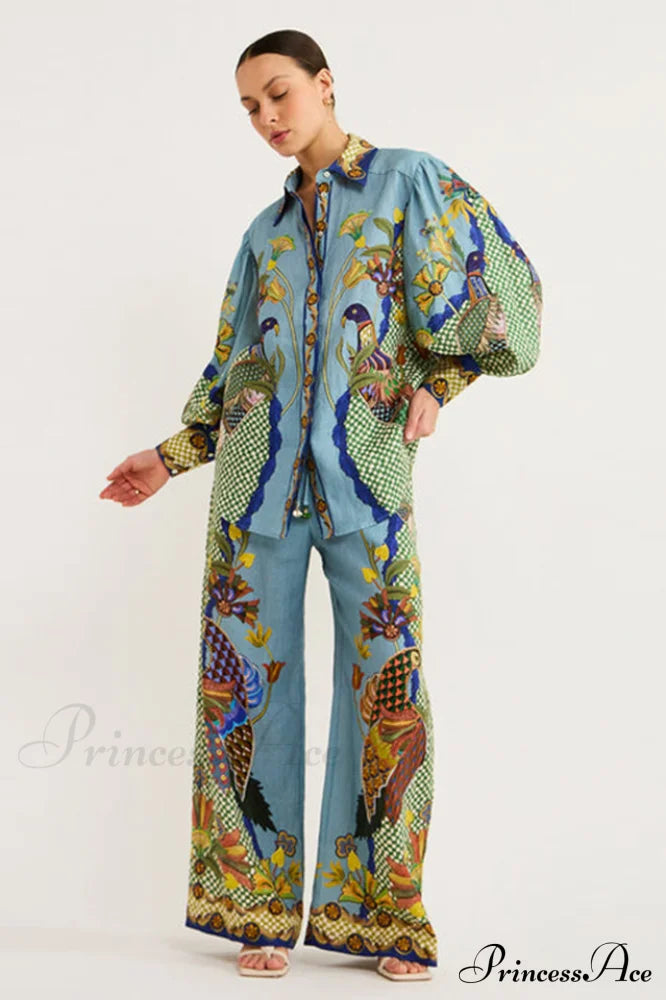 Gilly Shirt Stylish + Pant Set image 6